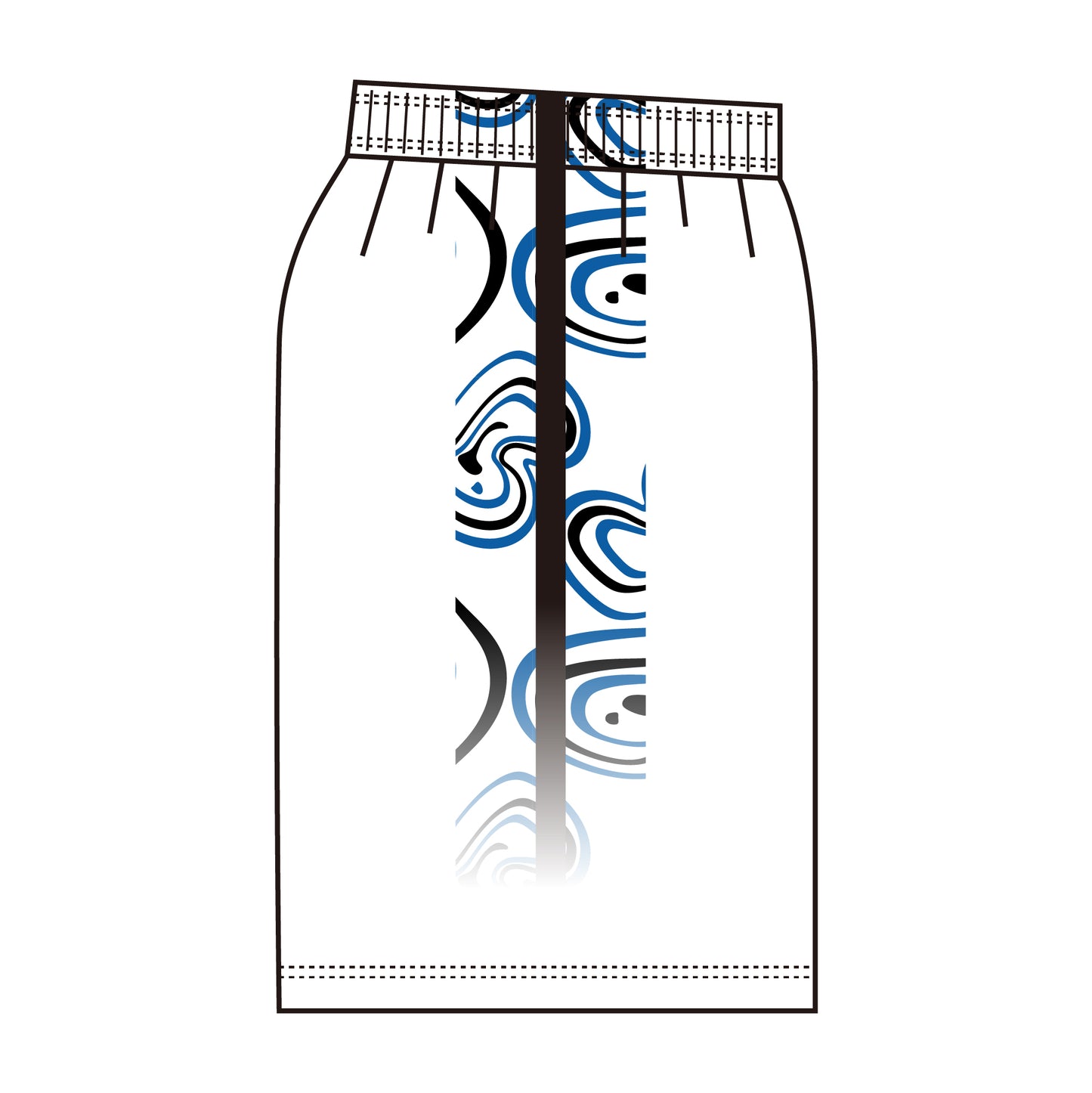 [U18/U15共通]ユニフォームパンツ（淡色） (ホワイト)