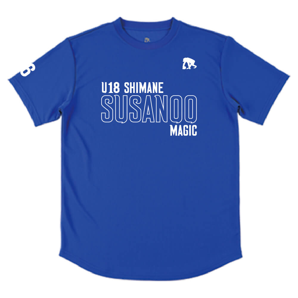 [U18]半袖Tシャツ (ブルー)