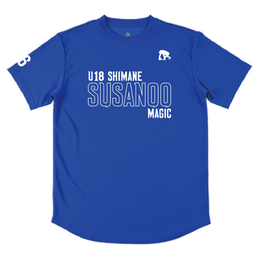 [U18]半袖Tシャツ (ブルー)