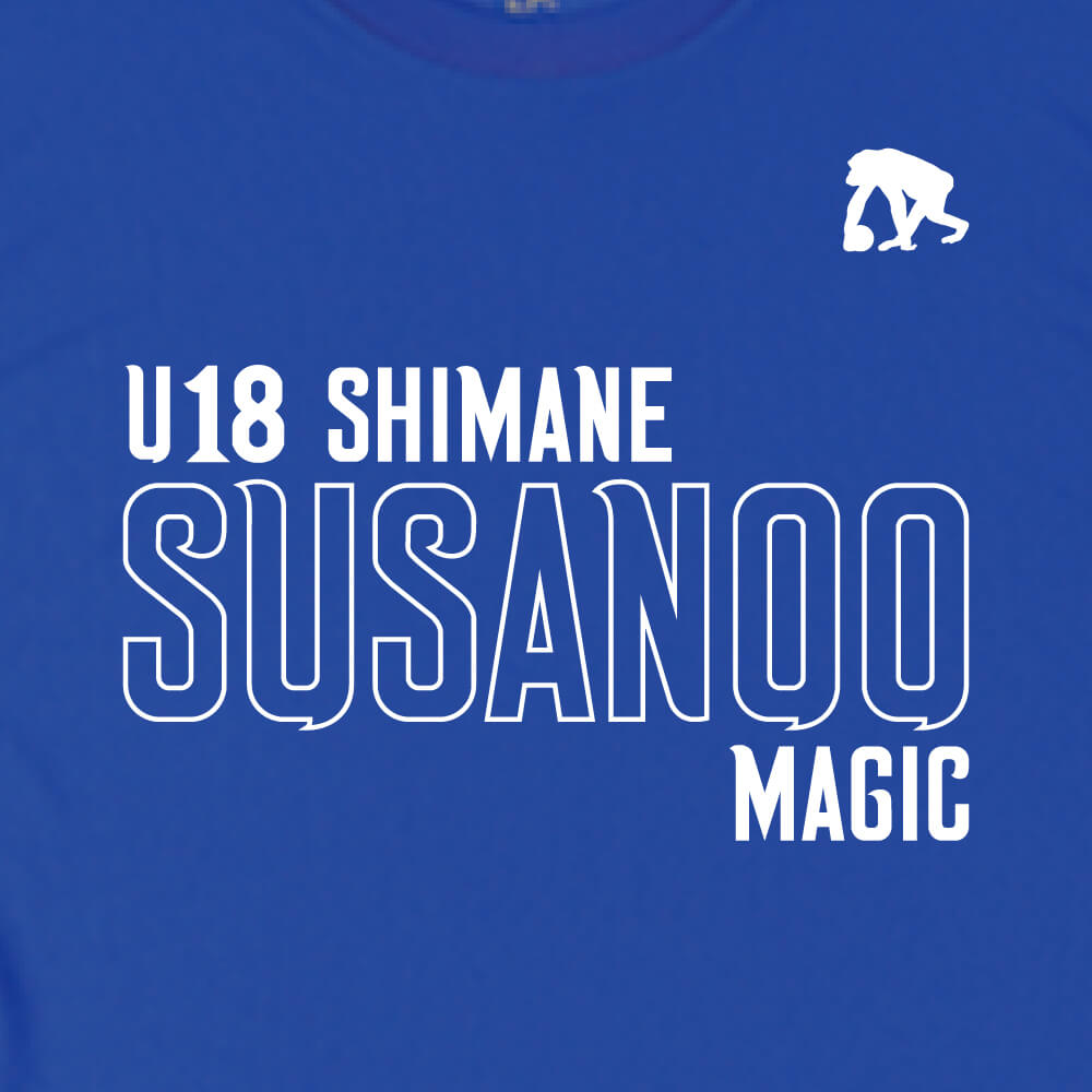 [U18]半袖Tシャツ (ブルー)