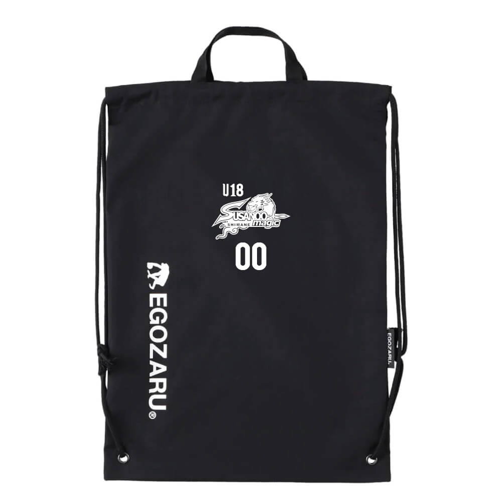 [U18]ナップサック (ブラック)