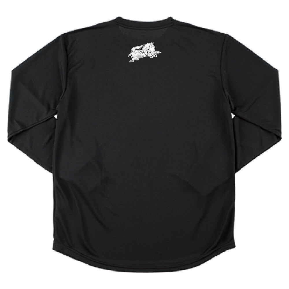 [U15]長袖Tシャツ (ブラック)