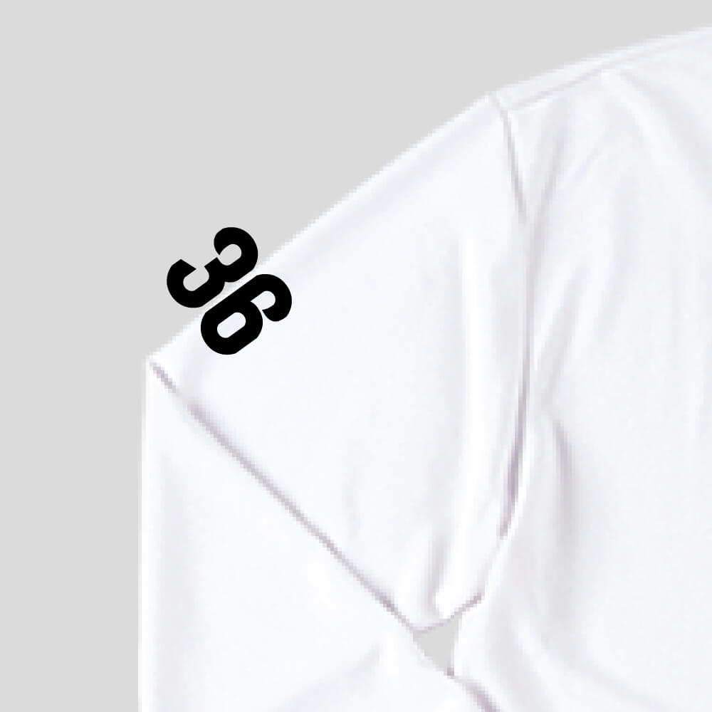 [U15]長袖Tシャツ (ホワイト)