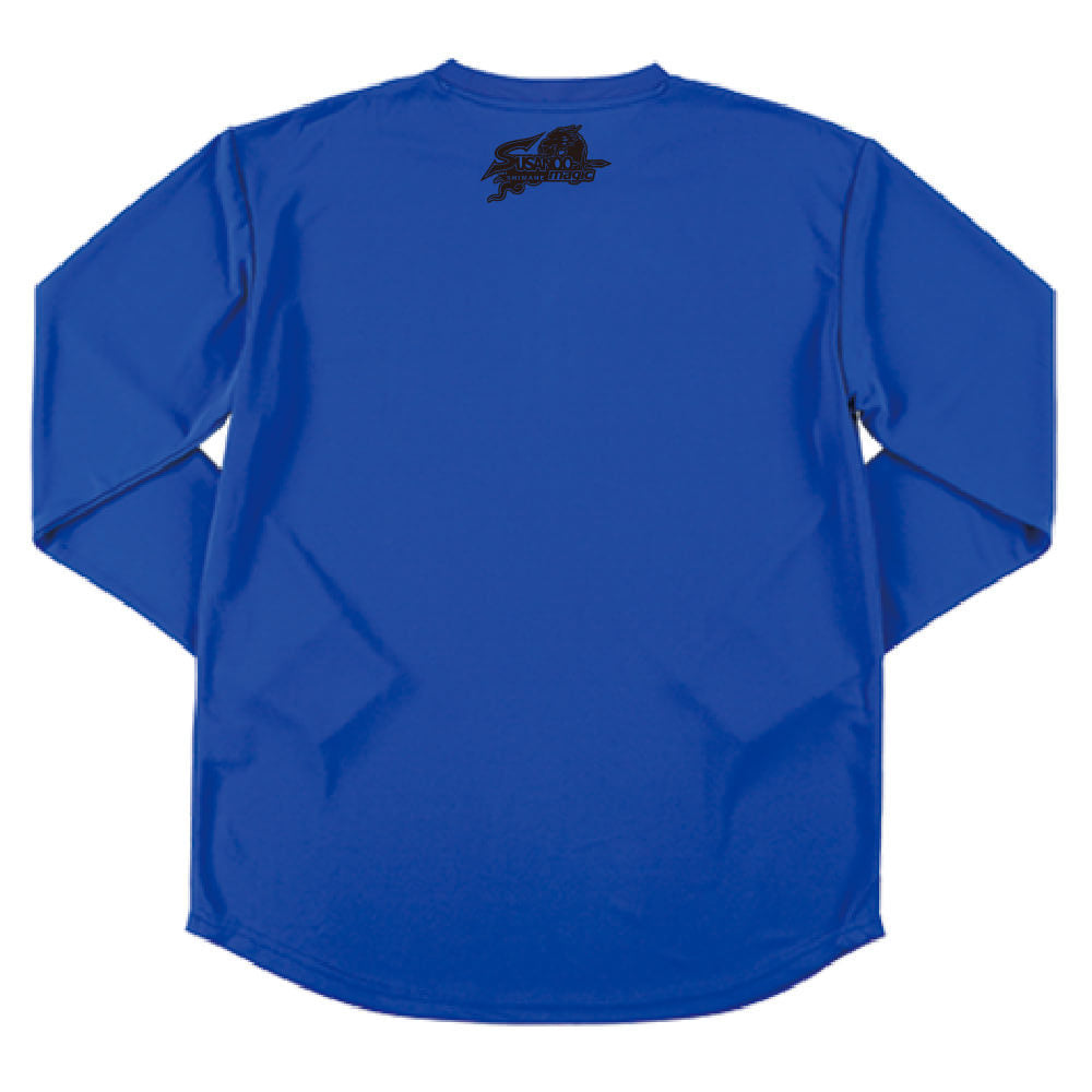[U18]長袖Tシャツ (ブルー)