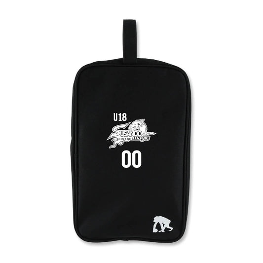 [U18]ボックスシューズバック (ブラック)