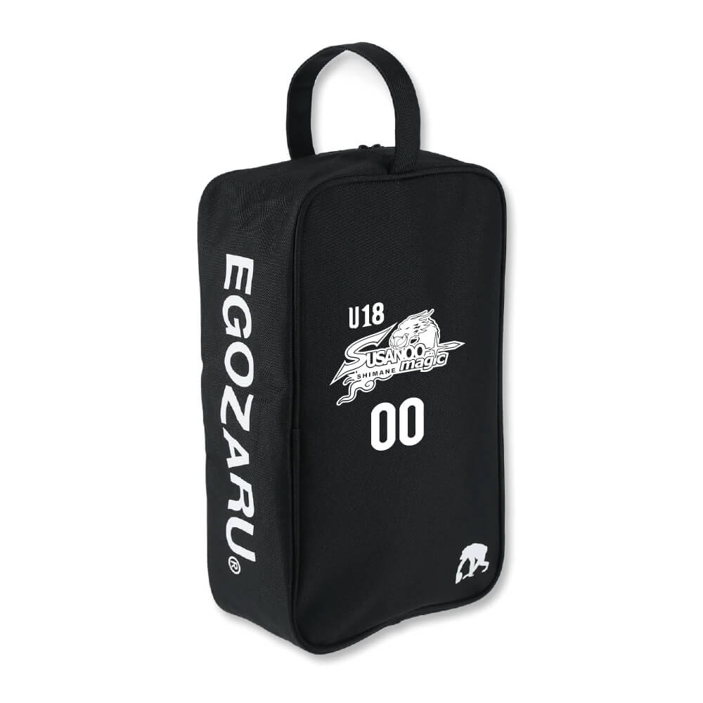 [U18]ボックスシューズバック (ブラック)