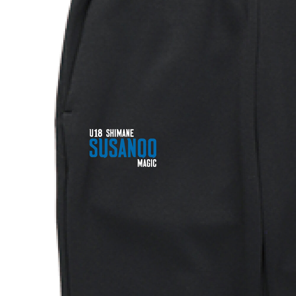 [U18]スゥエットジョガーパンツ (ブラック)