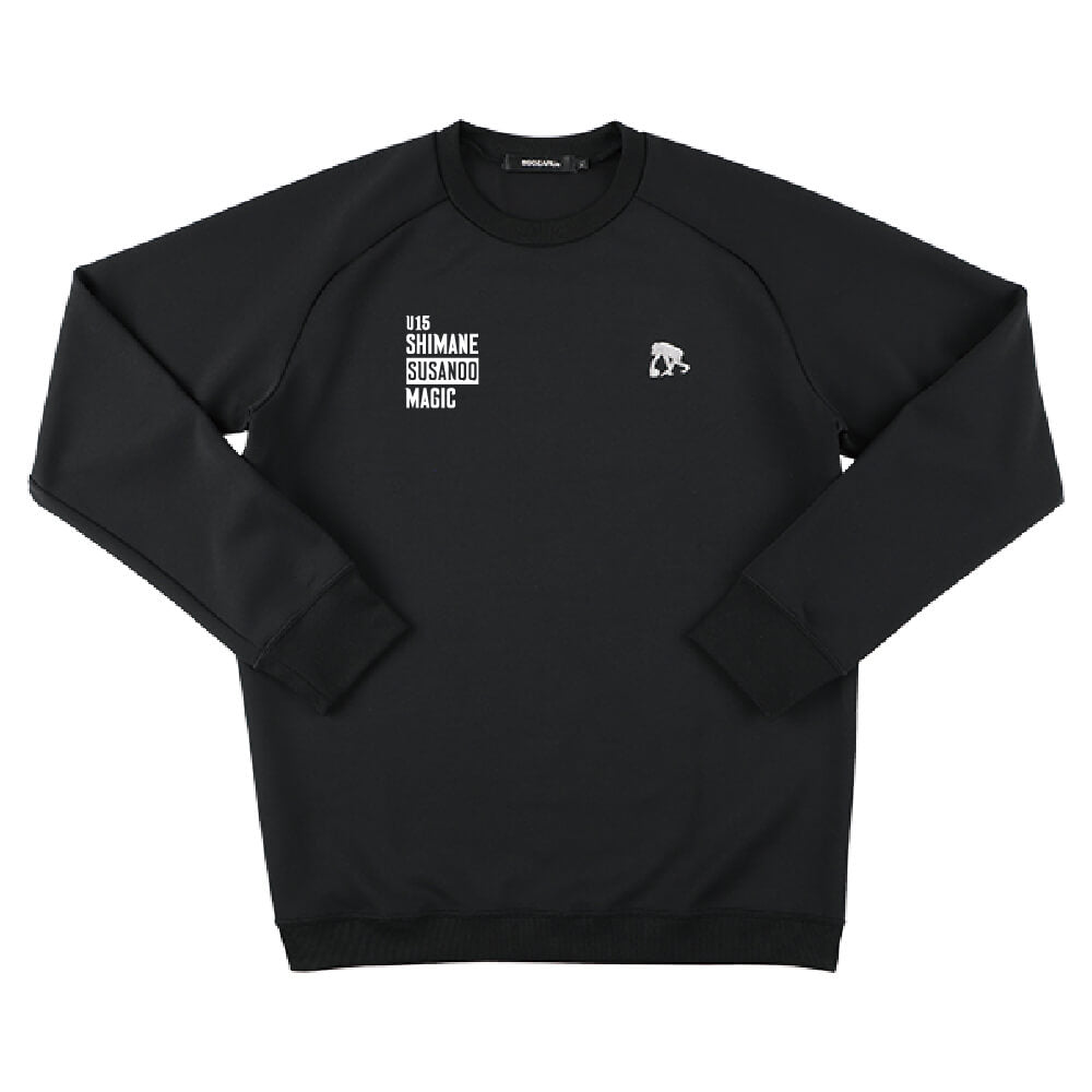 [U15]スウェットシャツ (ブラック)