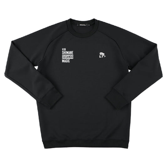 [U15]スウェットシャツ (ブラック)