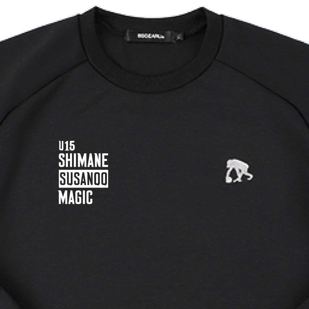 [U15]スウェットシャツ (ブラック)