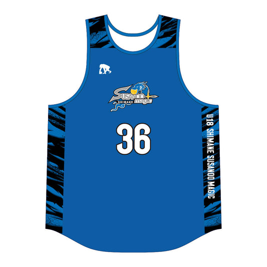 [U18]昇華 タンクトップ (ブルー)