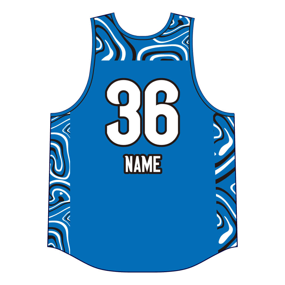 [U15]昇華 タンクトップ (ブルー)