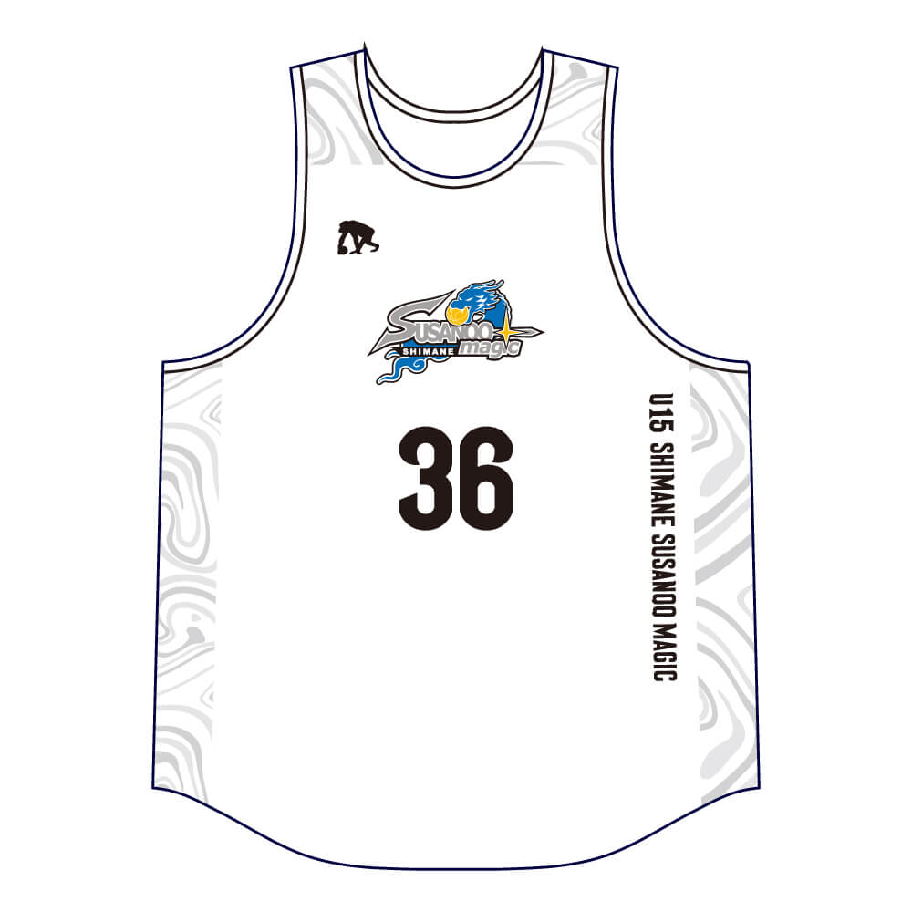 [U15]昇華 タンクトップ (ホワイト)